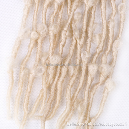 Hot sell36 inch butterfly locs  faux  wig butterfly locs crotchet  faux curly ends fluffy butterfly locs fibre
